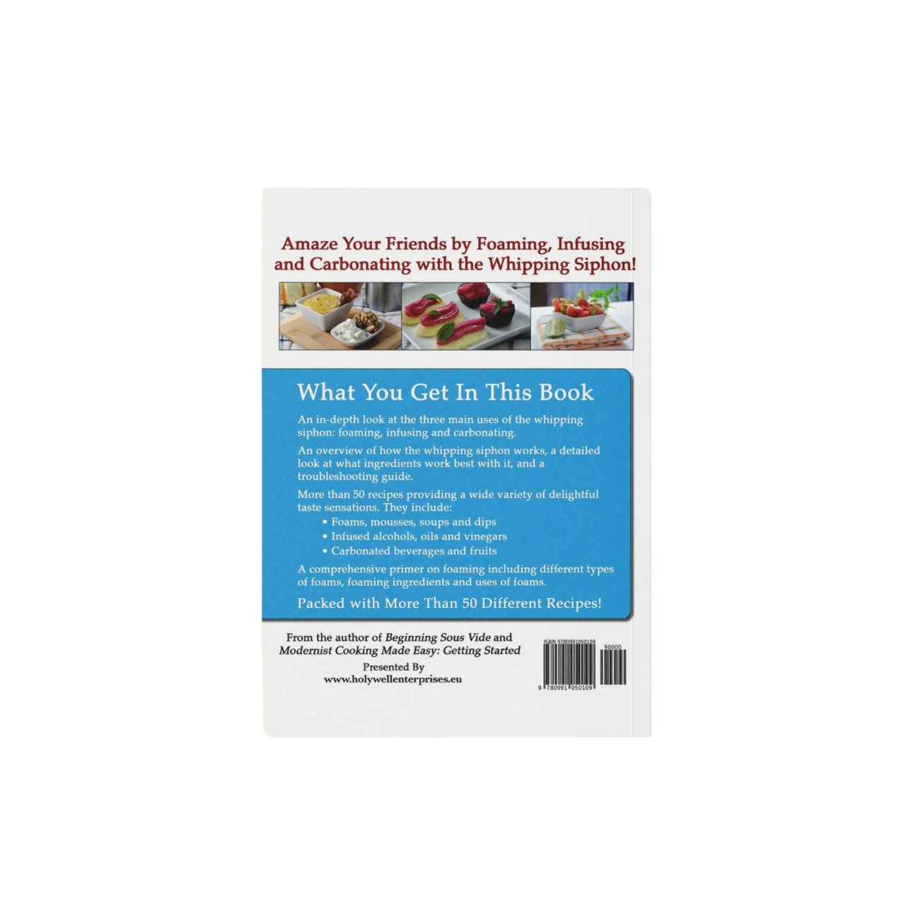Recipe Book - Modernist Cooking Made Easy: The Whipping Siphon - Image 2