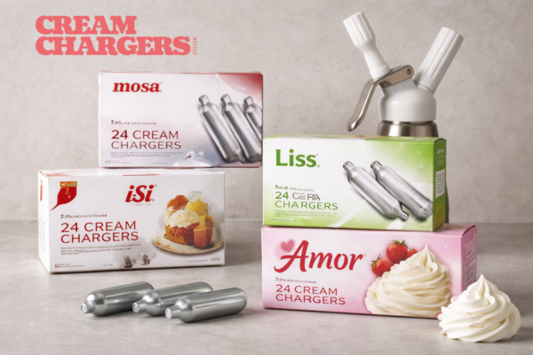 Top 5 Cream Charger Brands in the UK