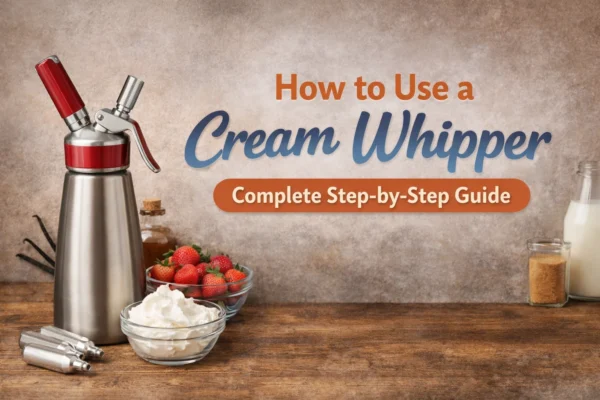 How to Use a Cream Whipper: Complete Step-by-Step Guide