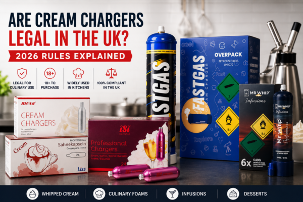 Are Cream Chargers Legal in the UK? 2026 Rules Explained